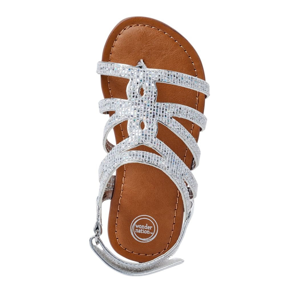 Dazzling Rhinestone Toddler Girls Sandles